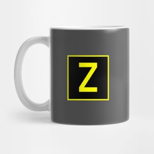 Z - Zulu - FAA taxiway sign, phonetic alphabet Mug